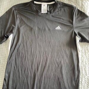 Adidas black T-shirt Long size S